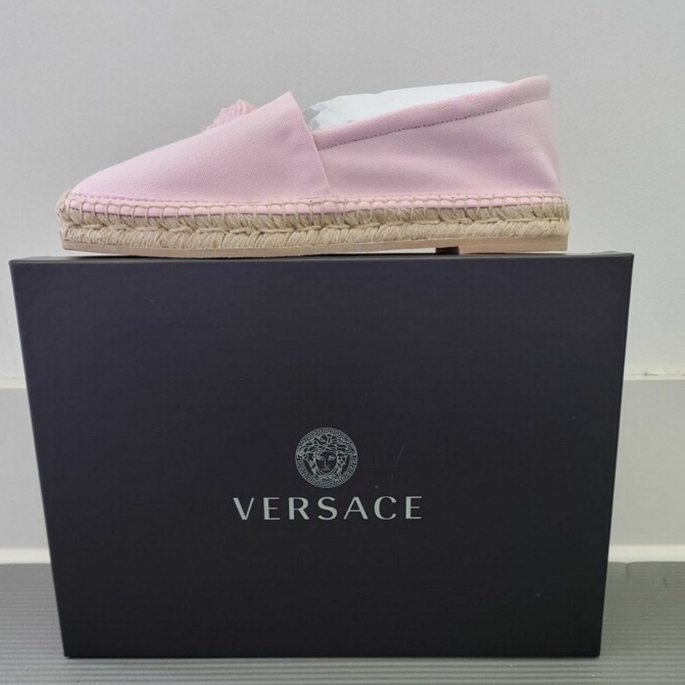 Versace Pink Espadrilles